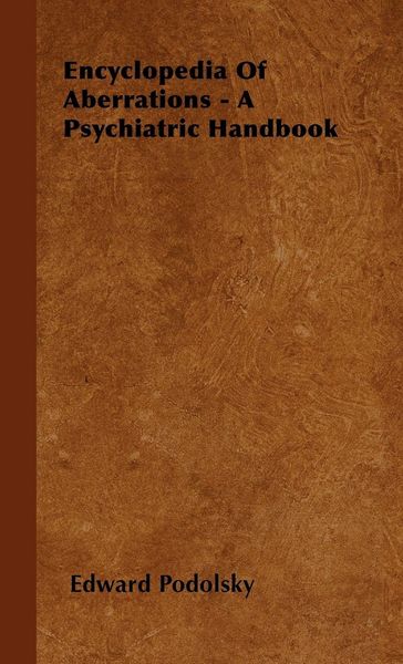 Produktbild: Encyclopedia Of Aberrations - A Psychiatric Handbook