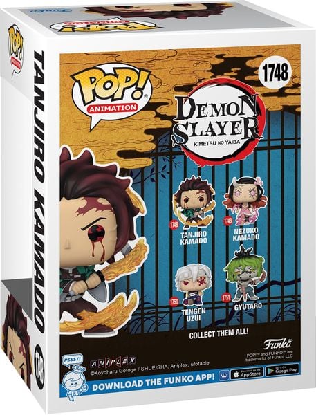 Produktbild: Funko POP! Animation: DS- Tanjiro(Sun Breathing)