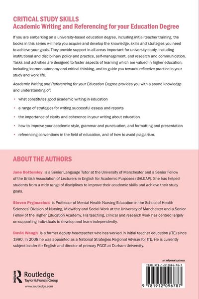 Produktbild: Academic Writing and Referencing for your Education Degree