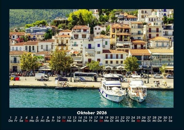 Produktbild: Boote 2026 Fotokalender DIN A4