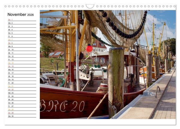 Produktbild: Ostfriesland - maritim pur (Wandkalender 2026 DIN A3 quer), CALVENDO Monatskalender