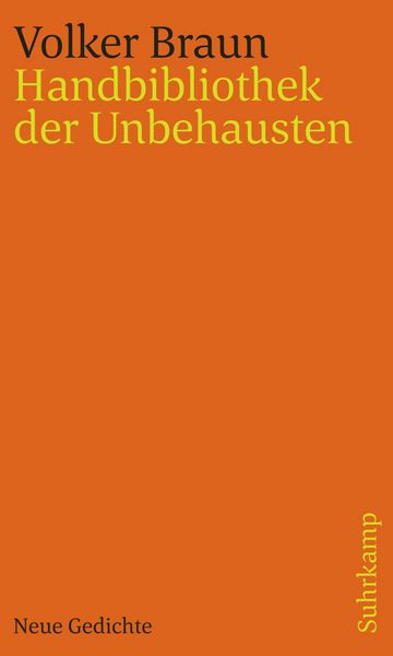 Produktbild: Handbibliothek der Unbehausten