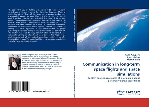 Produktbild: Communication in long-term space flights and space simulations