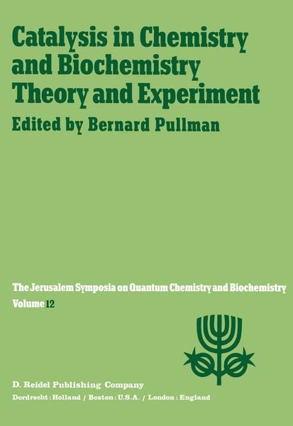 Produktbild: Catalysis in Chemistry and Biochemistry Theory and Experiment