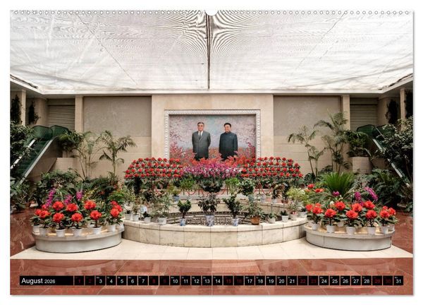 Produktbild: BILDER AUS NORDKOREA (Wandkalender 2026 DIN A2 quer), CALVENDO Monatskalender