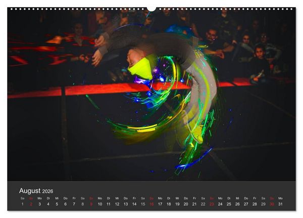 Produktbild: Break Dance B-boys & B-girls (Wandkalender 2026 DIN A2 quer), CALVENDO Monatskalender