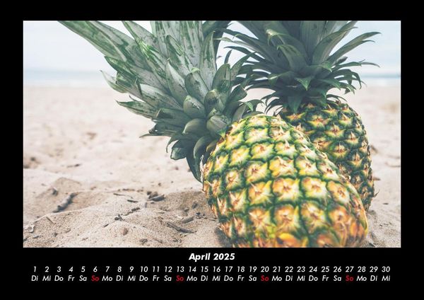 Produktbild: Obstkalender 2025 Fotokalender DIN A3