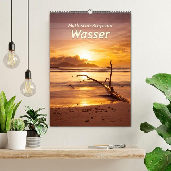 Produktbild: Mythische Kraft am Wasser (Wandkalender 2026 DIN A2 hoch), CALVENDO Monatskalender