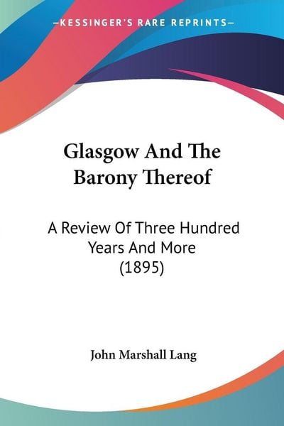 Produktbild: Glasgow And The Barony Thereof