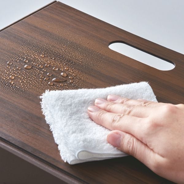 Produktbild: KiiNi S Long Hellbraun &ndash; Stehsammler in Holzoptik