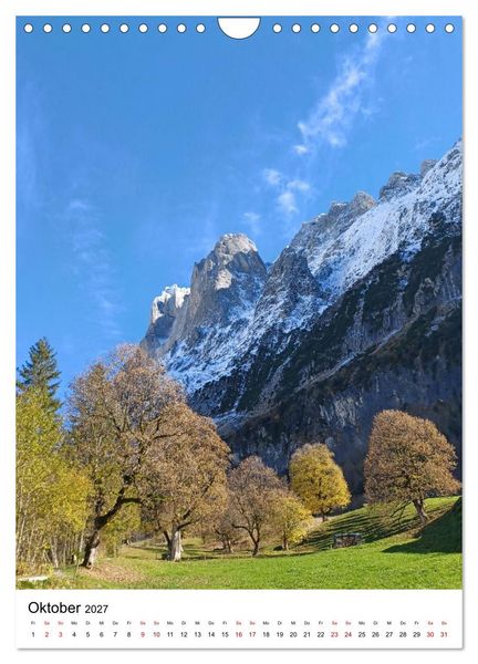 Produktbild: Traumhafte Bergwelt - Im Bann des Lichts (Wandkalender 2027 DIN A4 hoch), CALVENDO Monatskalender