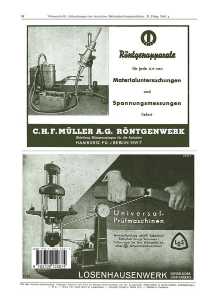 Produktbild: Neuere Untersuchungen an Baustoffen und Bauteilen