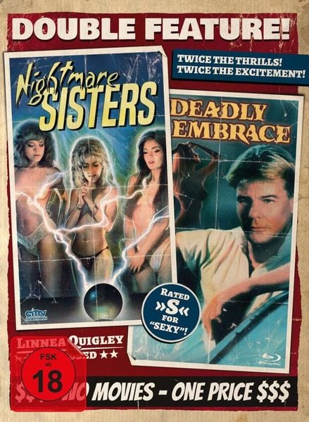 Produktbild: Nightmare Sisters / (Double Feature) (Mediabook)
