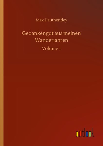 Produktbild: Gedankengut aus meinen Wanderjahren