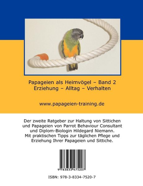 Produktbild: Papageien als Heimv&ouml;gel, Band 2