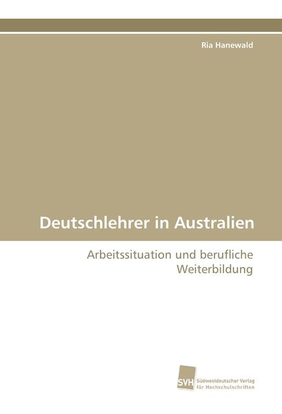 Produktbild: Deutschlehrer in Australien