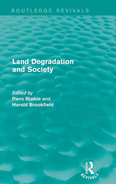 Produktbild: Land Degradation and Society