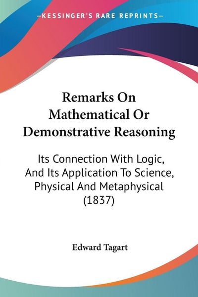 Produktbild: Remarks On Mathematical Or Demonstrative Reasoning