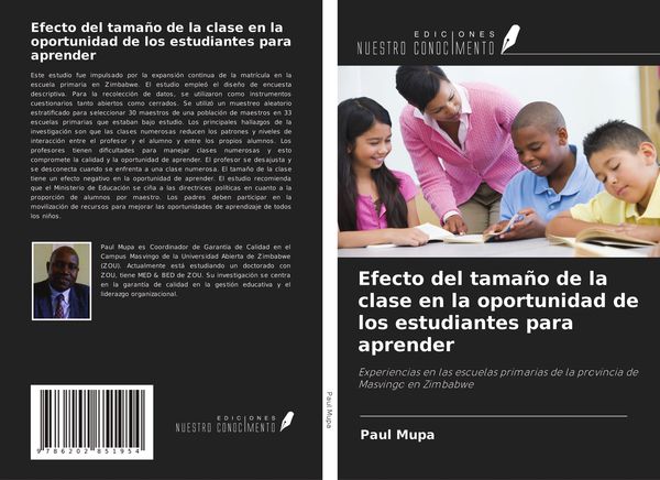 Produktbild: Efecto del tama&ntilde;o de la clase en la oportunidad de los estudiantes para aprender