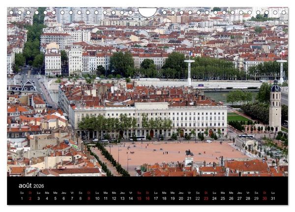 Produktbild: Tout simplement Lyon (Calendrier mural 2026 DIN A4 vertical), CALVENDO calendrier mensuel