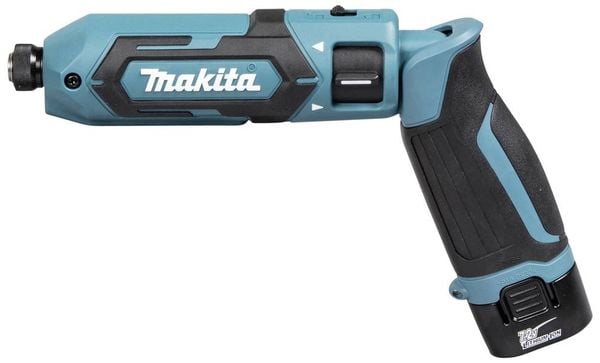 Produktbild: Makita TD022DSE Schlagschrauber 7.2V 1.5Ah Li-Ion inkl. 2. Akku, inkl. Tasche