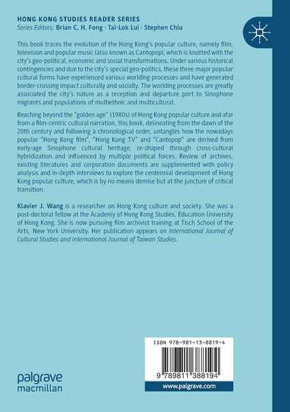 Produktbild: Hong Kong Popular Culture