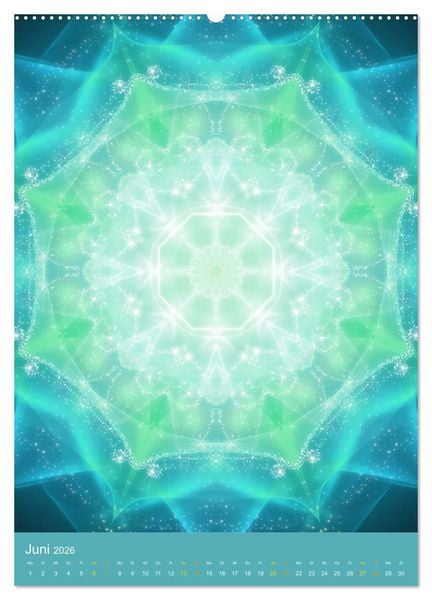 Produktbild: Lichtvolle Mandalas (Wandkalender 2026 DIN A2 hoch), CALVENDO Monatskalender