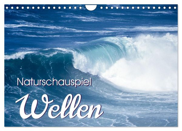 Produktbild: Naturschauspiel Wellen (Wandkalender 2026 DIN A4 quer), CALVENDO Monatskalender