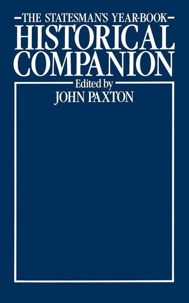 Produktbild: The Statesman's Year-Book Historical Companion