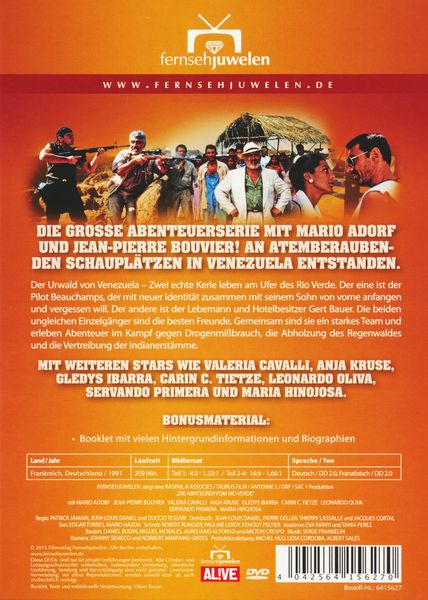 Produktbild: Die Abenteurer vom Rio Verde - filmjuwelen [2 DVDs]
