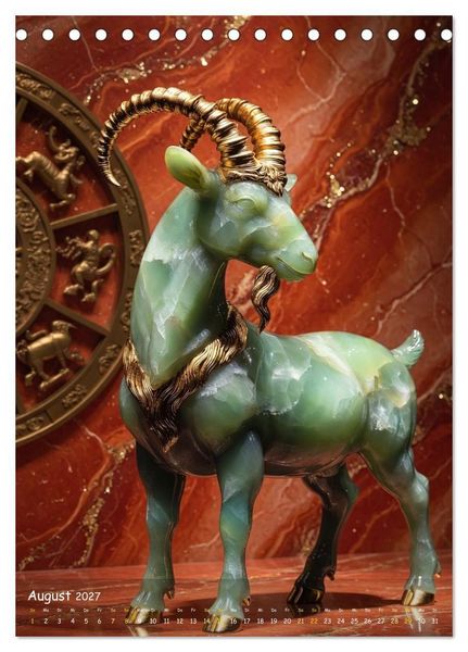 Produktbild: ZODIAK JADE IMPERIAL (Tischkalender 2027 DIN A5 hoch), CALVENDO Monatskalender