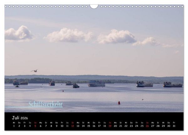 Produktbild: Von Moskau nach St. Petersburg (Wandkalender 2026 DIN A3 quer), CALVENDO Monatskalender