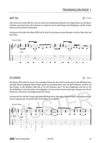 Produktbild: Guitar Training Blues + CD + DVD