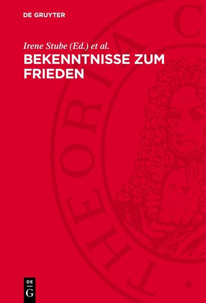 Produktbild: Bekenntnisse zum Frieden