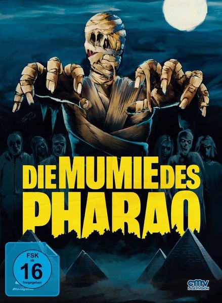 Produktbild: Die Mumie des Pharao - Limitiertes Mediabook auf 222 St&uuml;ck - Cover B (Blu-ray + DVD)
