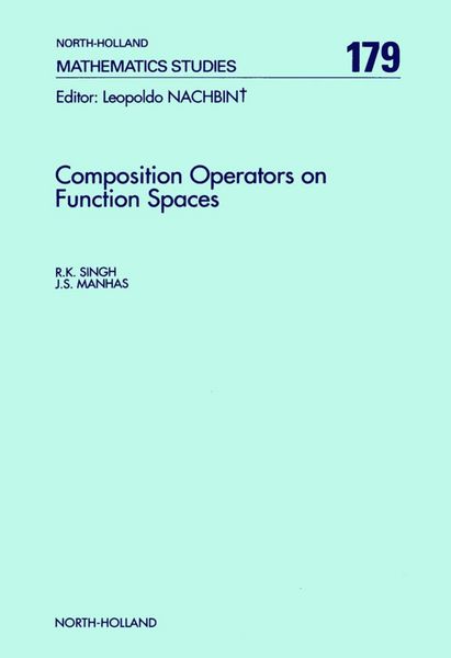 Produktbild: Composition Operators on Function Spaces