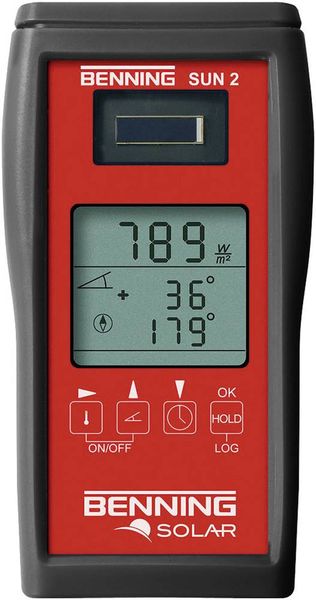 Benning SUN 2 Photovoltaik-Multimeter kalibriert (ISO)