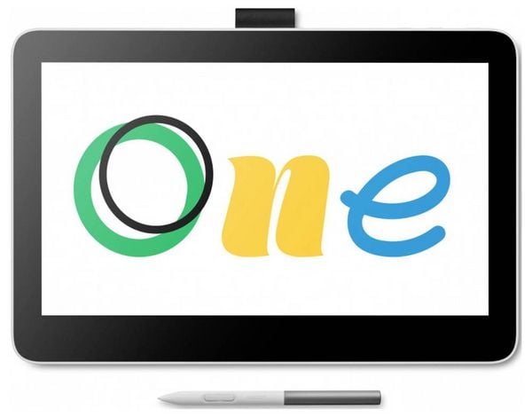 Wacom One 13 touch pen USB Kreativ-Stift-Display Schwarz, Weiß
