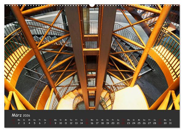 Produktbild: U-Bahn-Stationen des Westens (hochwertiger Premium Wandkalender 2026 DIN A2 quer), Kunstdruck in Hochglanz