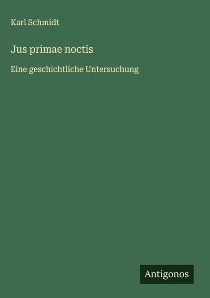 Produktbild: Jus primae noctis