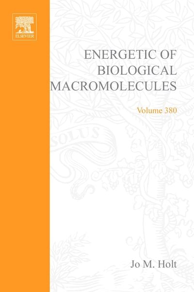 Produktbild: Energetics of Biological Macromolecules, Part E