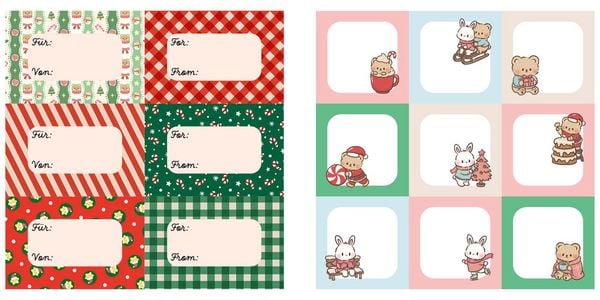 Produktbild: Sticker Love: Kawaii Christmas &ndash; &Uuml;ber 300 Etiketten und Aufkleber mit beschreibbarer Oberfl&auml;che