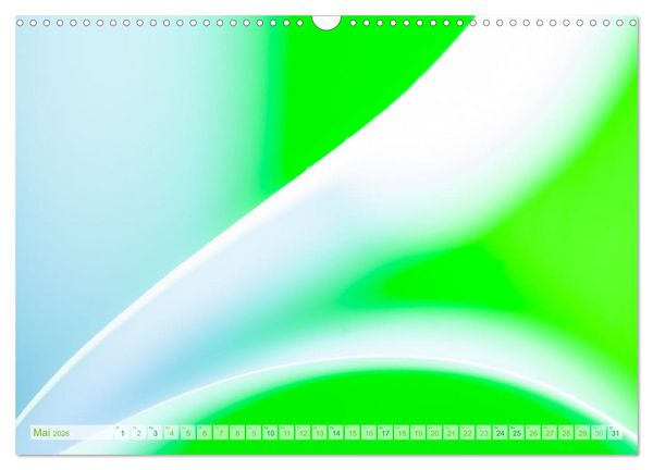 Produktbild: Formen und Farben - Abstrakte Makrofotografie (Wandkalender 2026 DIN A3 quer), CALVENDO Monatskalender