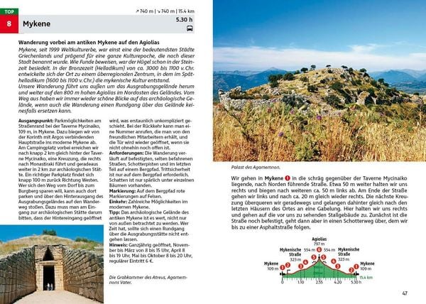 Produktbild: ROTHER Wanderf&uuml;hrer Peloponnes