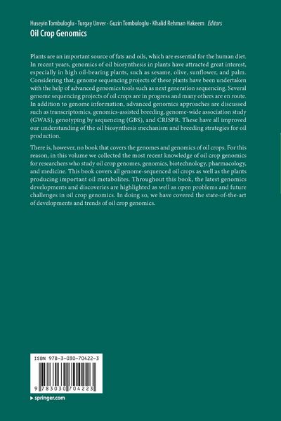 Produktbild: Oil Crop Genomics