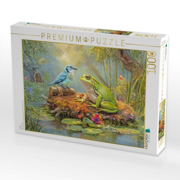 Produktbild: CALVENDO Puzzle Fr&ouml;sche | 1000 Teile Lege-Gr&ouml;&szlig;e 64x48cm Foto-Puzzle f&uuml;r gl&uuml;ckliche Stunden