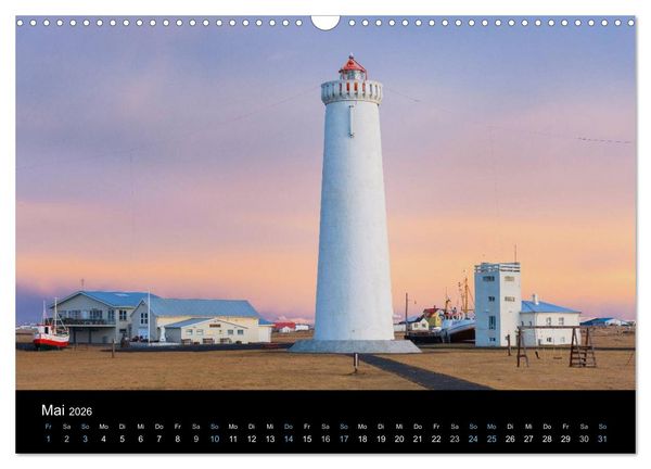 Produktbild: Traumziel Island 2026 (Wandkalender 2026 DIN A3 quer), CALVENDO Monatskalender