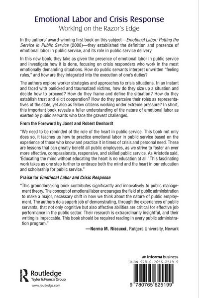 Produktbild: Emotional Labor and Crisis Response