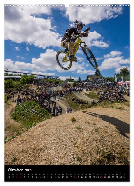 Produktbild: Slopestyle Extrembiking (hochwertiger Premium Wandkalender 2026 DIN A2 hoch), Kunstdruck in Hochglanz