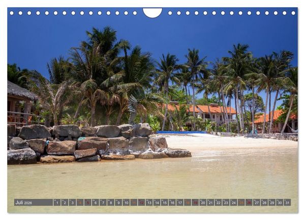 Produktbild: Vietnam, die sch&ouml;nsten Traumstr&auml;nde (Wandkalender 2026 DIN A4 quer), CALVENDO Monatskalender